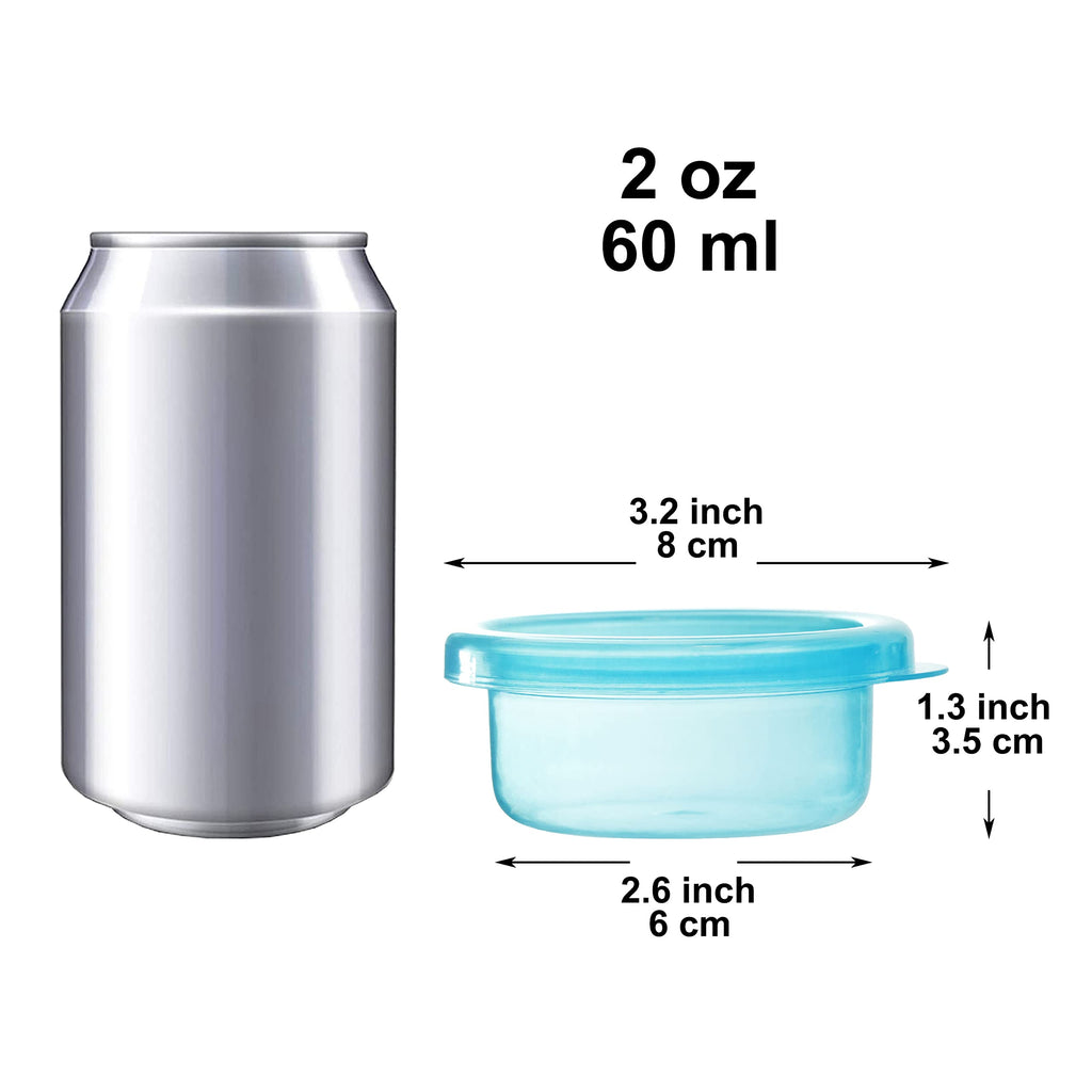 Youngever 9 Sets Baby Food Storage, Plastic Baby Food Containers