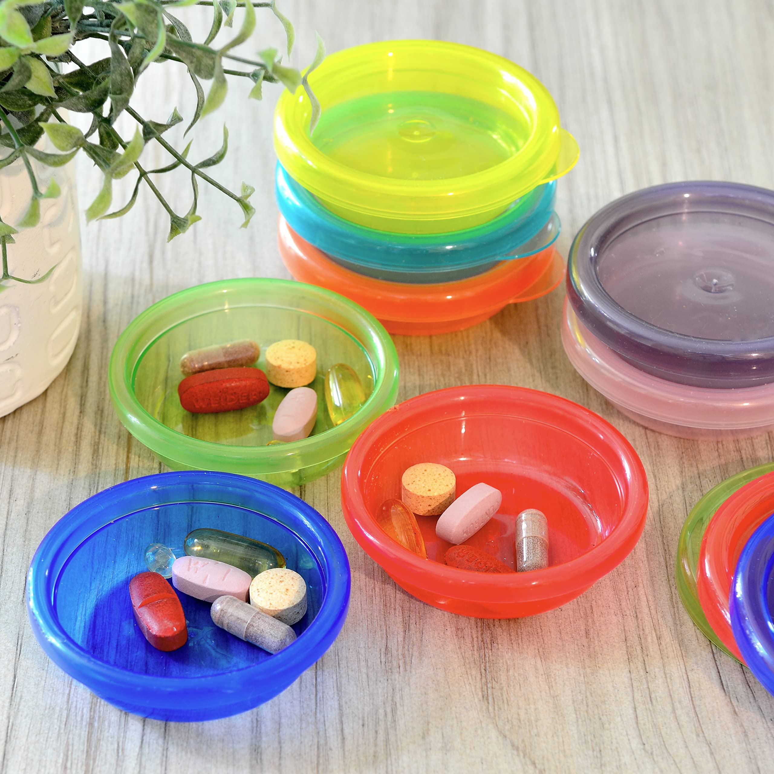 Youngever Large Pill Organizer, Pill Box, Pill Case, Pill Container, Travel Pill Organizer, Medicine Holder