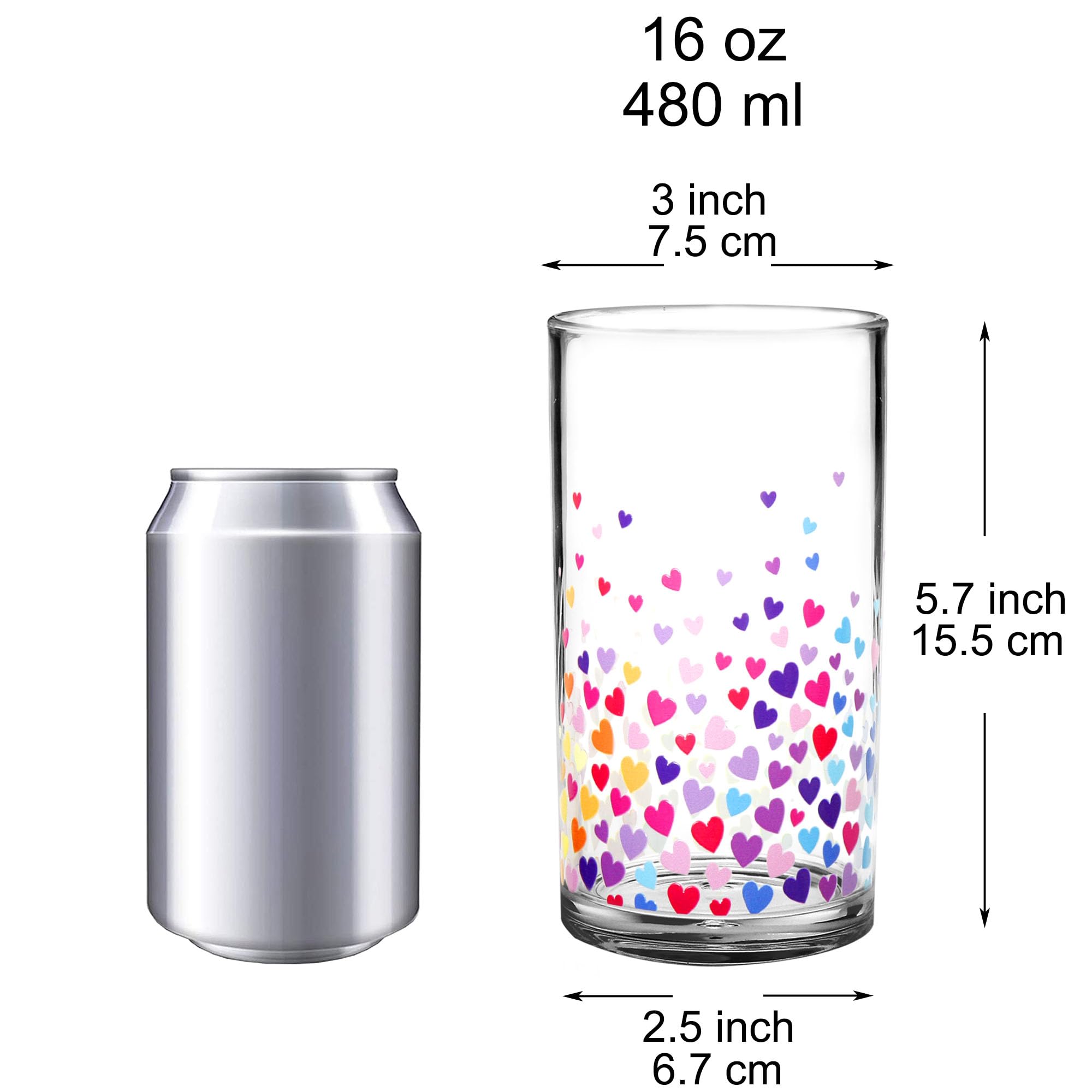 Youngever 4 Pack 16 Ounce Plastic Tumblers, Plastic Drinking Cups, Cafe Break-Resistant Drinking Glasses, Shatterproof Drinking Tumblers, Reusable | NO BPA | Top-rack Dishwasher Safe