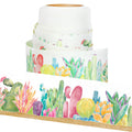 Youngever 52.5 ft Straight Border Trim, Bulletin Board Borders, Cactus Design