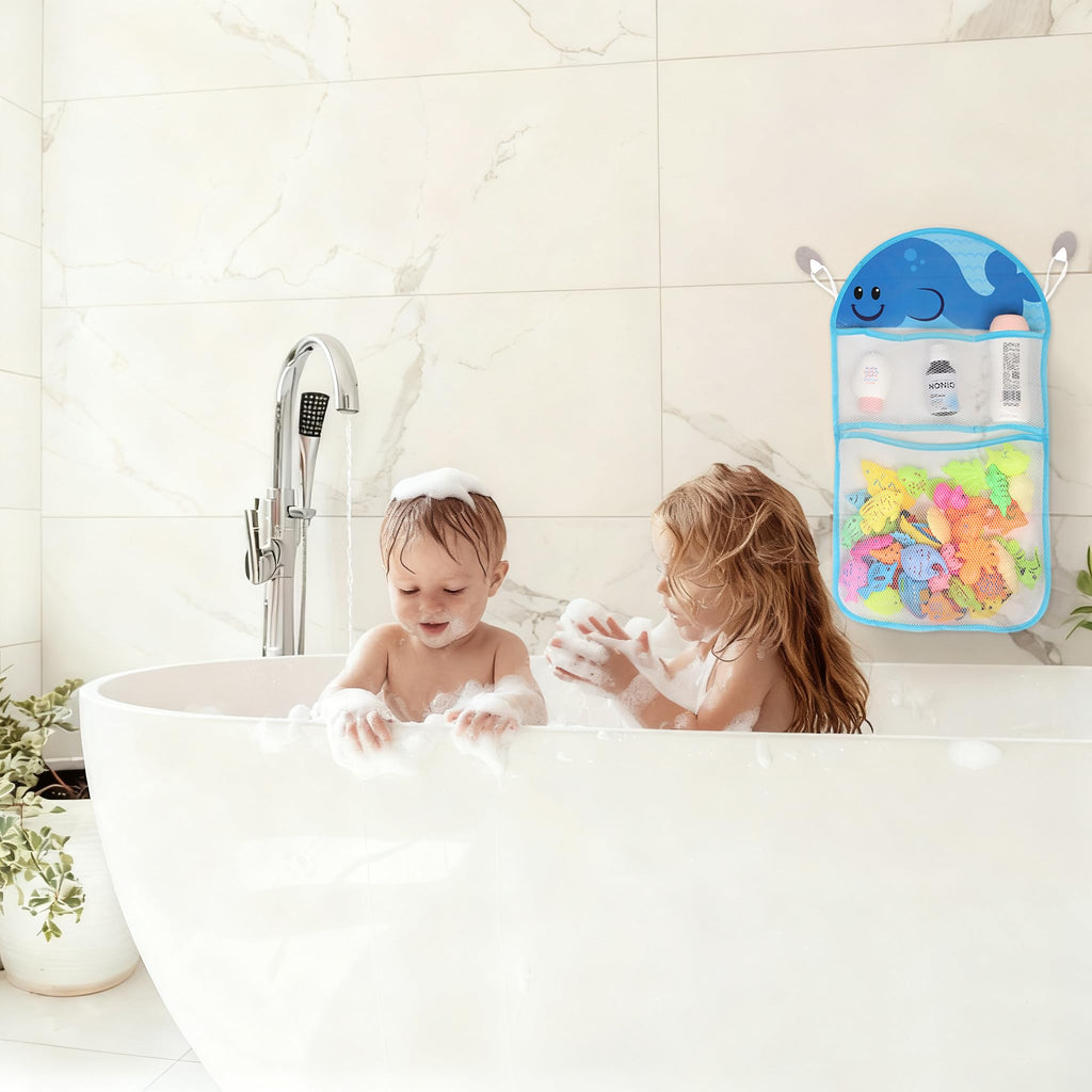Youngever Bath Toy Net, Bath Toy Organizer, Bath Toy Storage