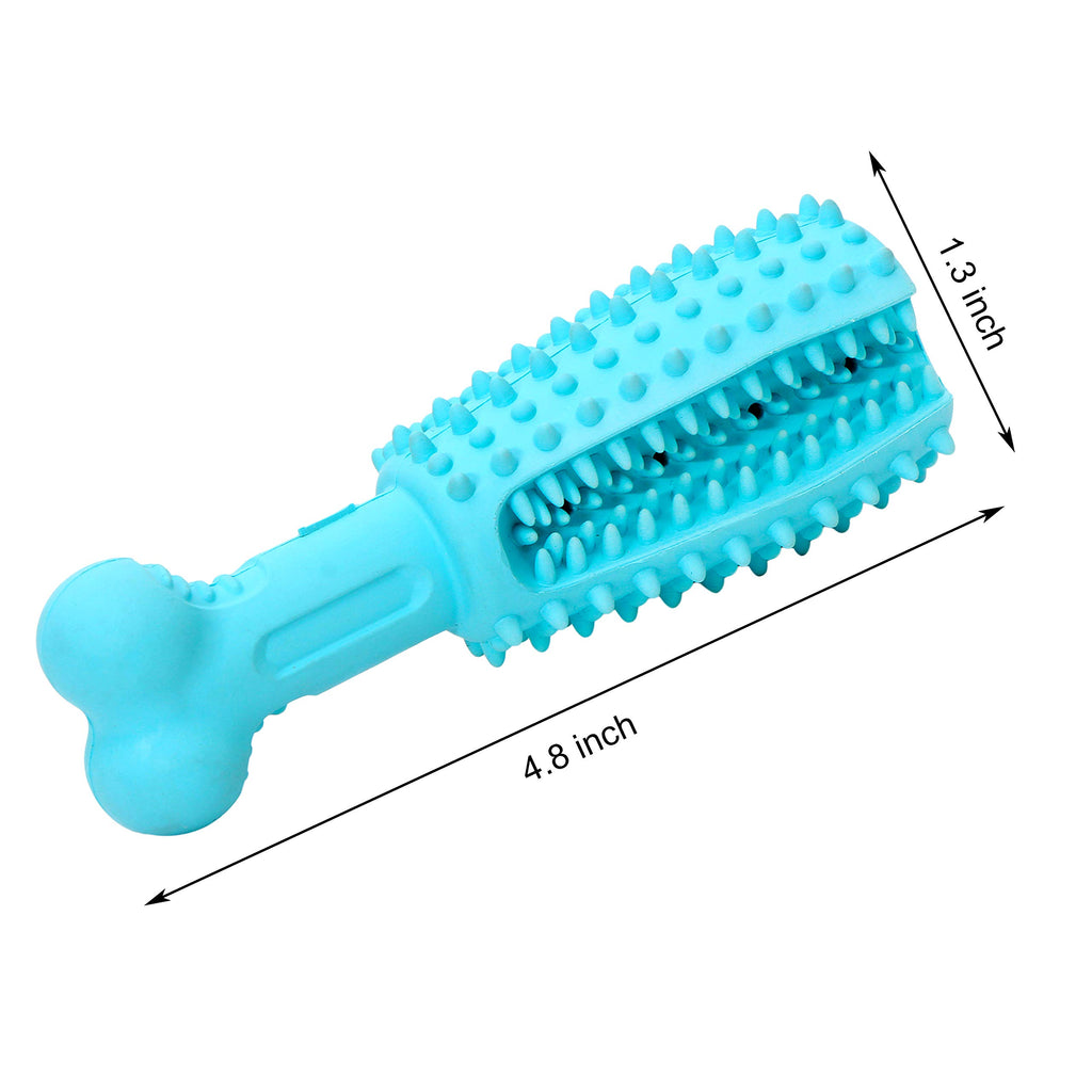 Youngever 2 Pack Dog Treat Toys for Pet Teeth Cleaning, Chewing, Fetching, IQ Treat Food Dispensing Toys