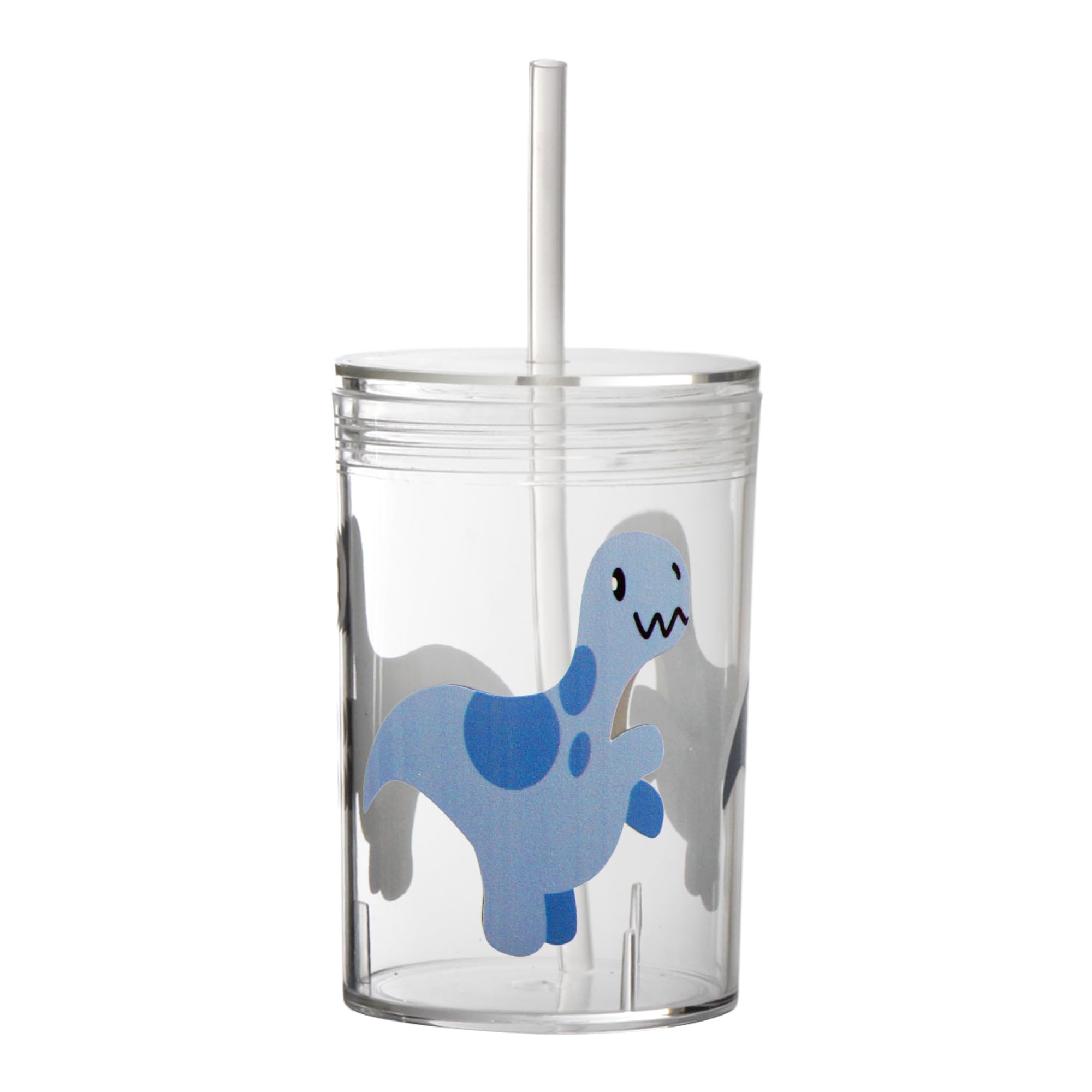 Youngever Tritan Kids Cup, Reusable 14 Ounce Tritan Water Cup with Lid and Straw, Unbreakable Kids Straw Cup