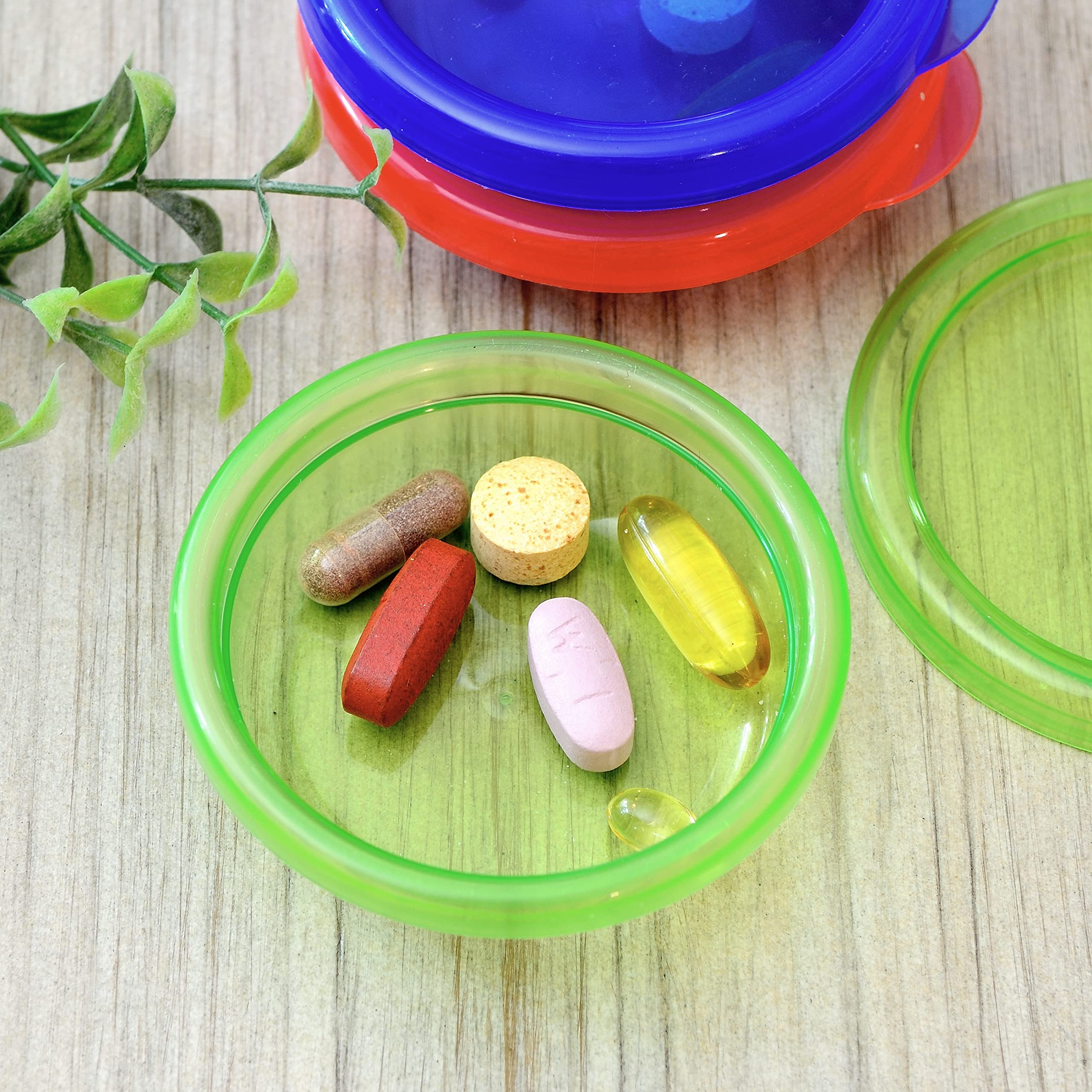 Youngever Large Pill Organizer, Pill Box, Pill Case, Pill Container, Travel Pill Organizer, Medicine Holder
