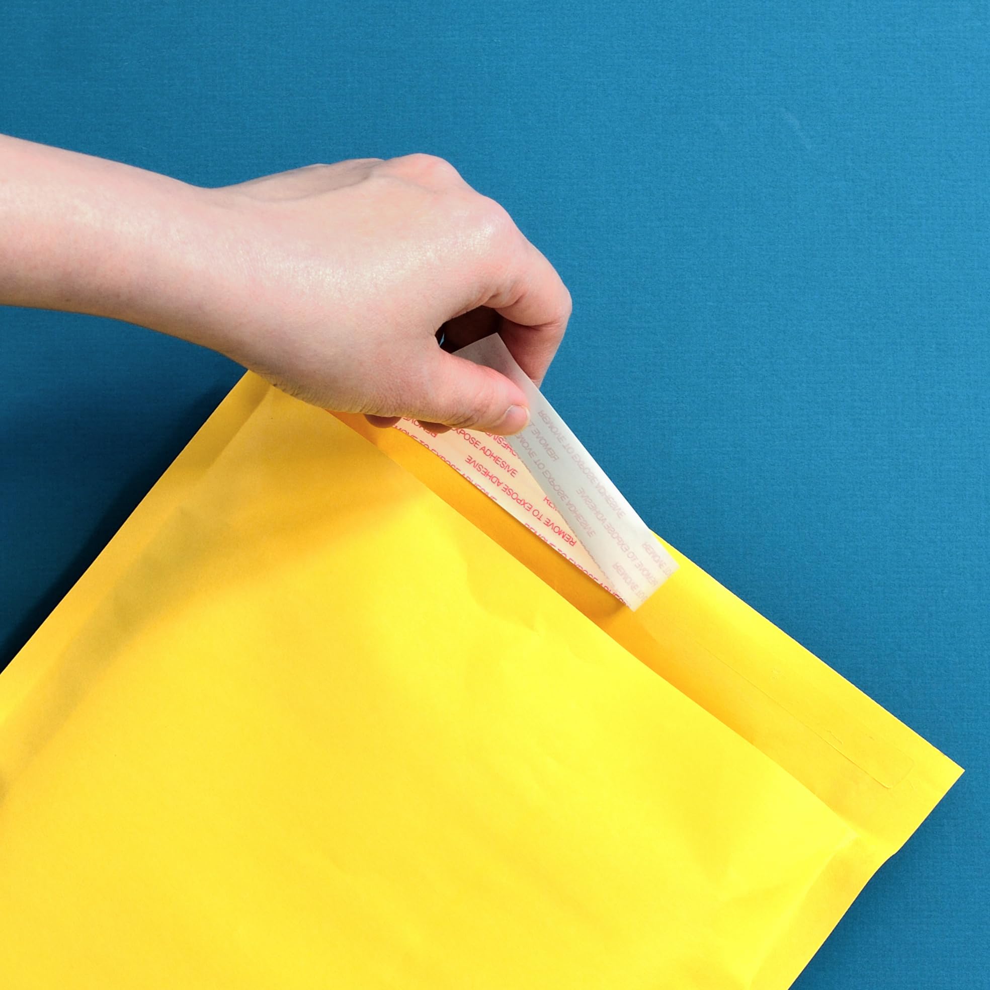 Youngever 120 Pcs Mailing Envelopes and Poly Mailers, Yellow Bubble Mailers, Durable Kraft Envelopes, White envelopes, Waterproof Self-Sealing Shipping Bags