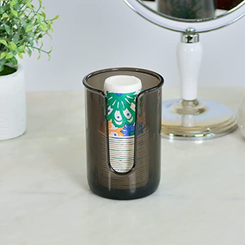 Youngever 2 Pack Plastic Disposable Paper Cup Dispenser, Plastic Dispenser Cup Holder