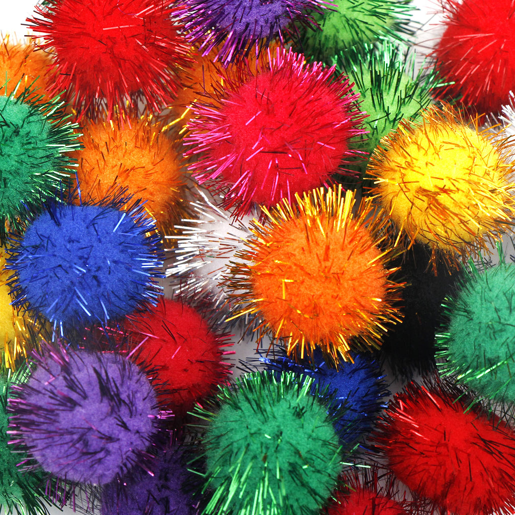 Youngever 30 Pack Sparkle Balls - Interactive Cat & Kitten Toys