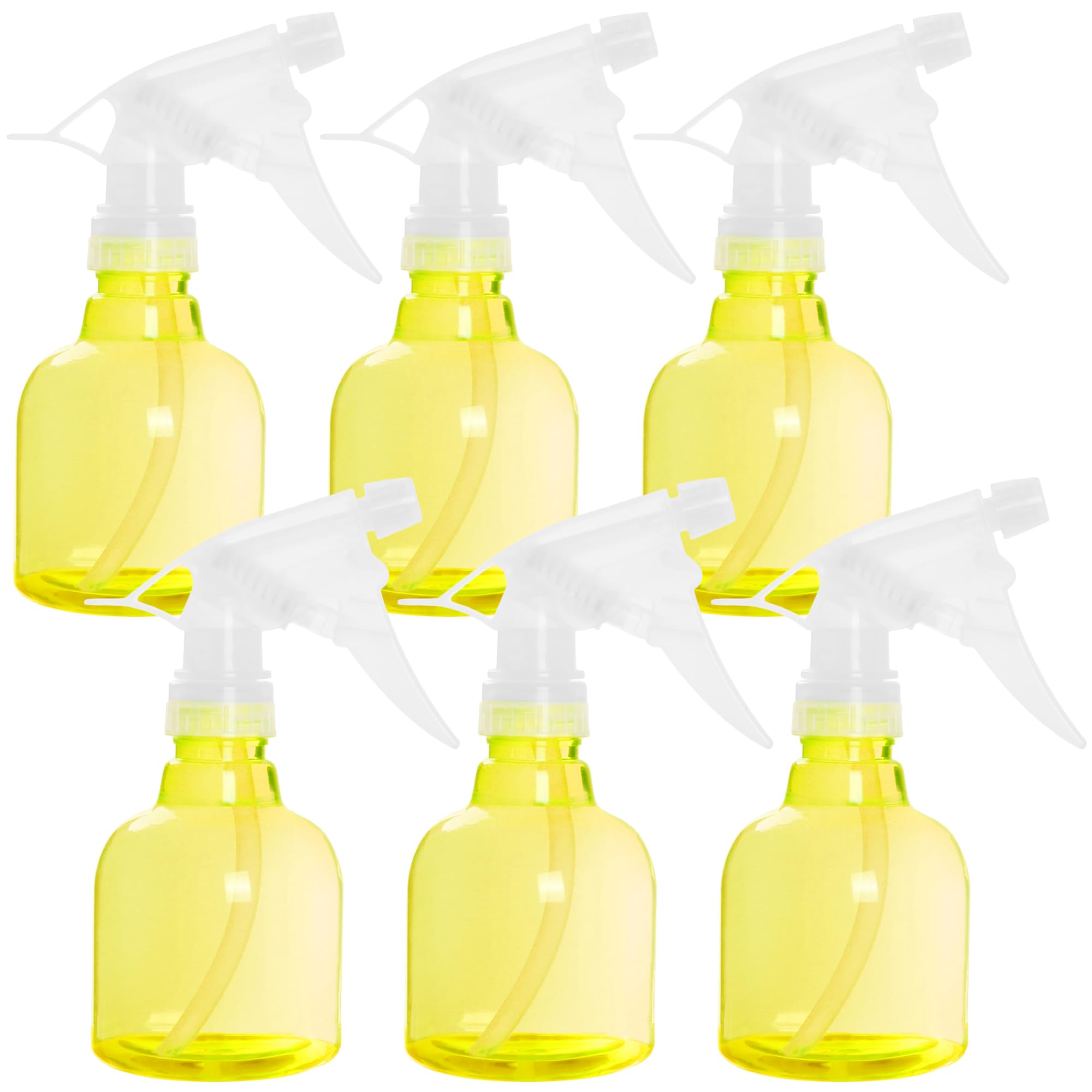 Youngever 6 Pack 12 Ounce Empty Plastic Spray Bottles