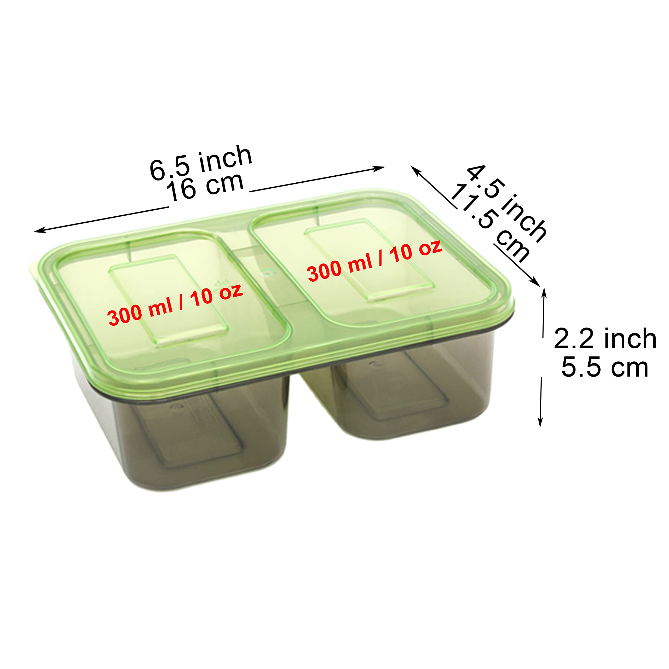 Youngever 9 Sets Bento Lunch Box, Meal Prep Containers, Reusable Plastic Food Storage Container Boxes