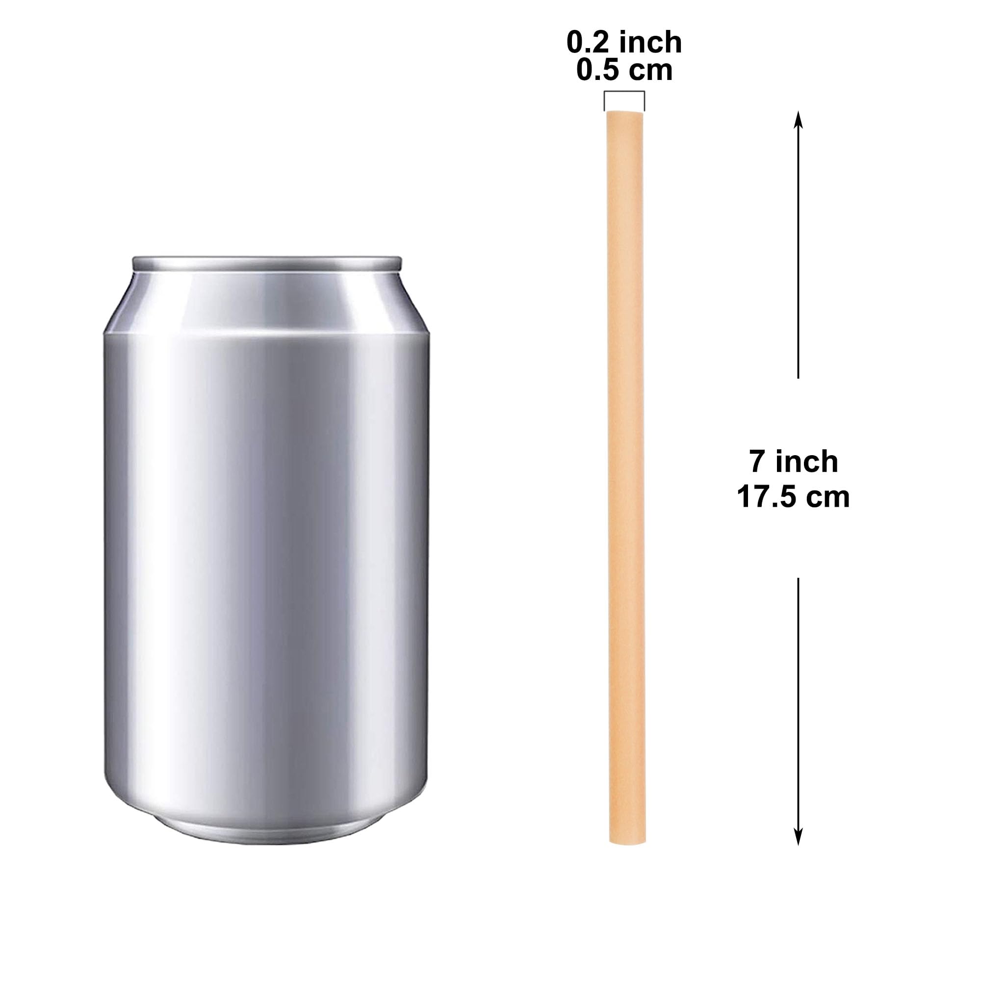 Youngever 9 Pack Reusable Plastic Straws, 7 inch Flexible Plastic Drinking Straws