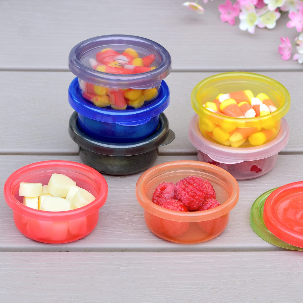 Youngever 9 Sets Baby Food Storage, Plastic Baby Food Containers
