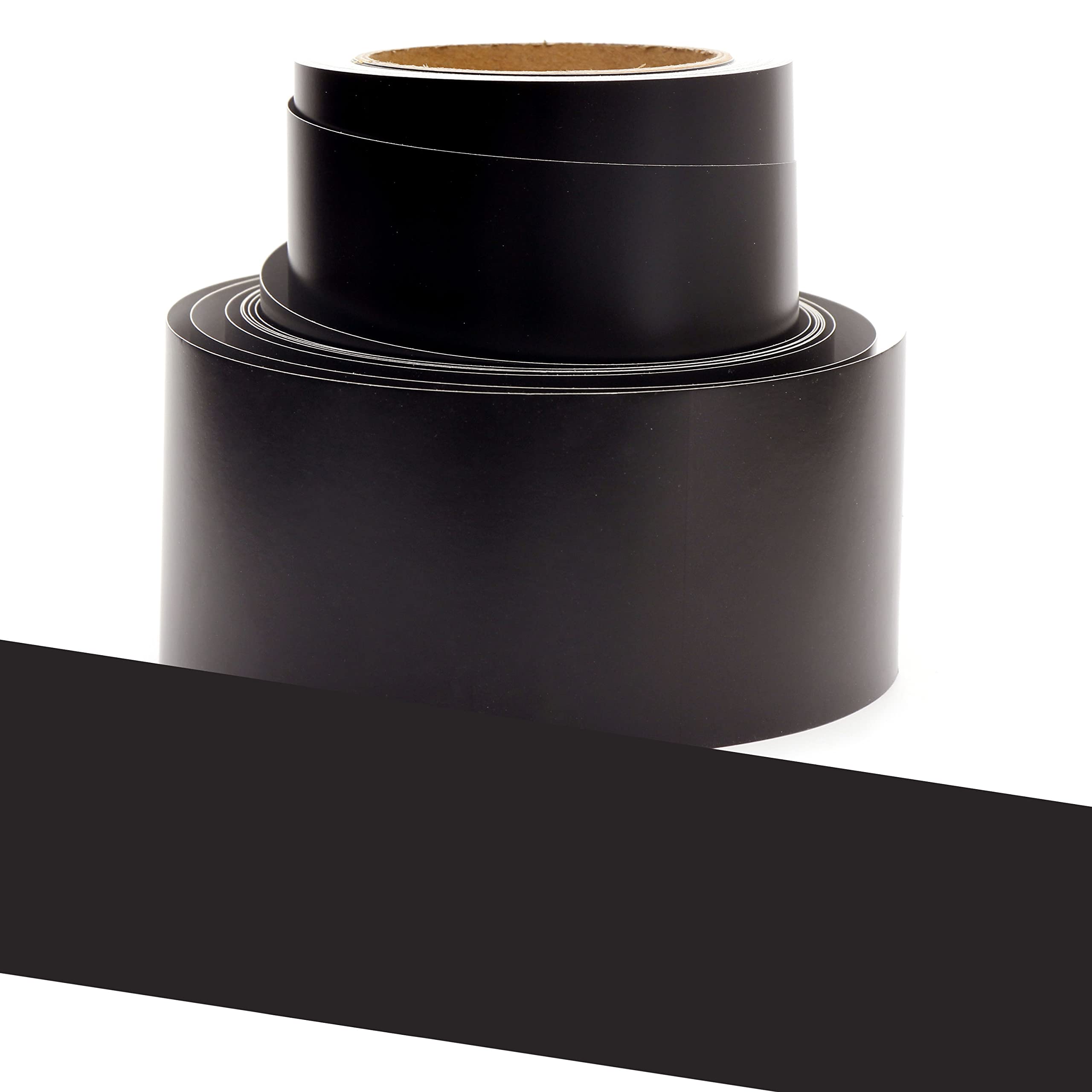 Youngever 52.5 ft Bulletin Board Borders Confetti Border for Classroom Decoration (Solid Black)