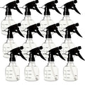 Youngever 12 Pack Empty Plastic Spray Bottles, Spray Bottles for Hair and Cleaning Solutions