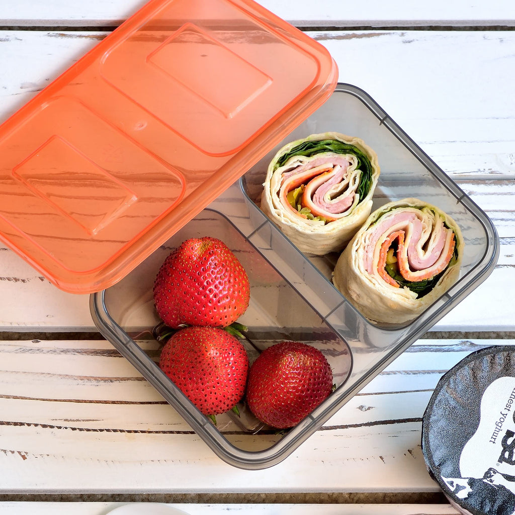 Youngever 9 Sets Bento Lunch Box, Meal Prep Containers, Reusable Plastic Food Storage Container Boxes