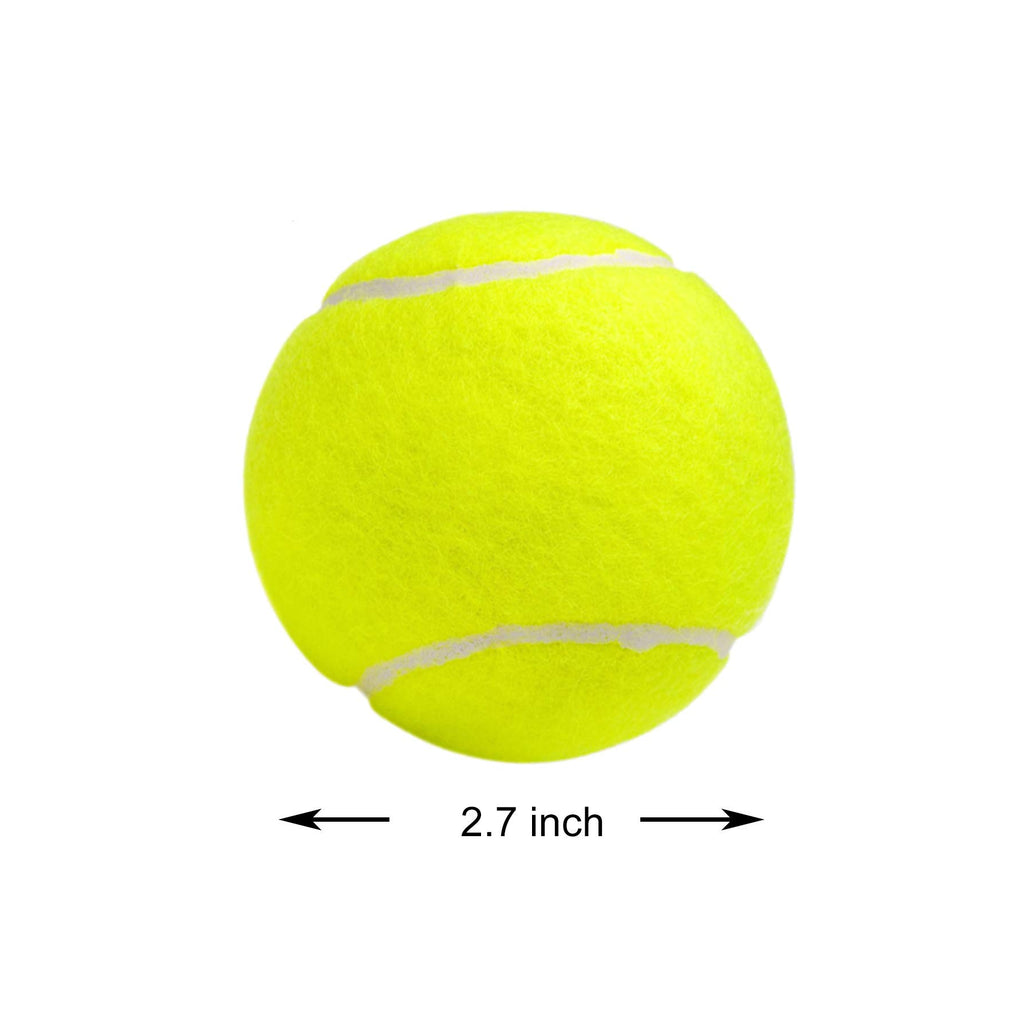 Youngever 5 Pack Large Tennis Balls for Dogs 2.7 Inch, Dog Toys for Exercise and Training, for Medium Large and Extra Large Breeds