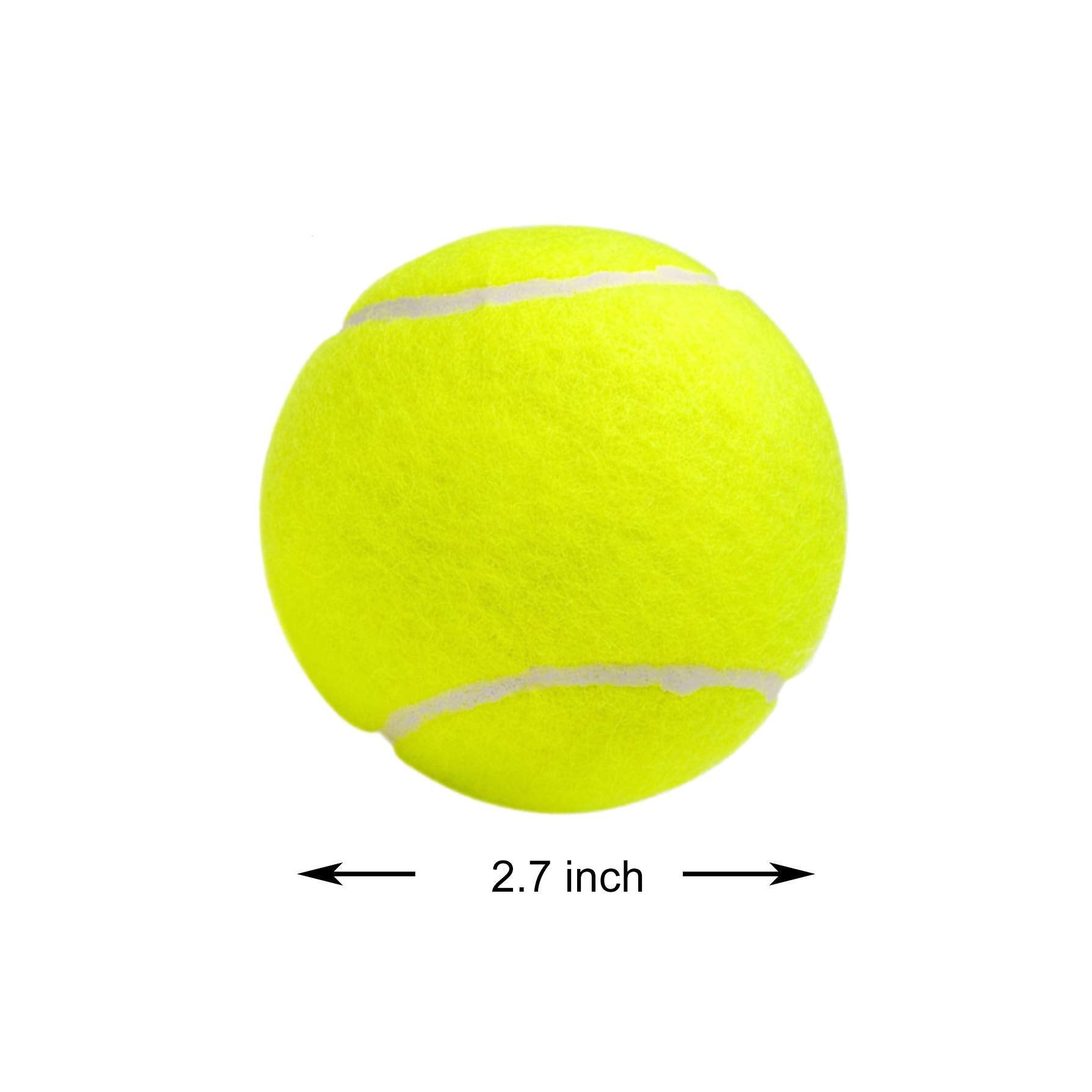 Youngever 5 Pack Large Tennis Balls for Dogs 2.7 Inch, Dog Toys for Exercise and Training, for Medium Large and Extra Large Breeds