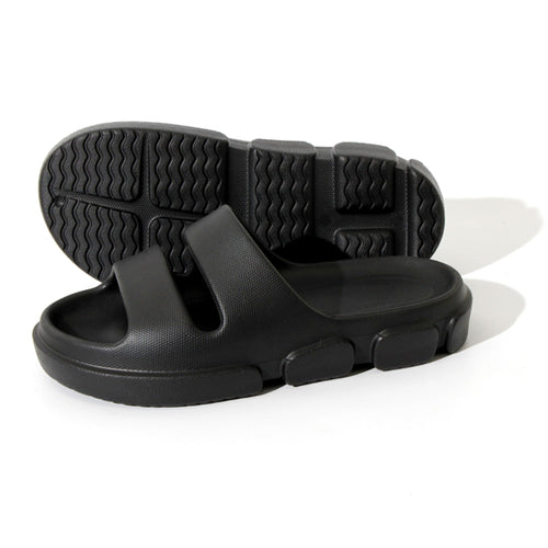 SPRUCE INT SHEYOUNG Slide Sandals for Women Indoor Outdoor, House Slippers for Woman, Non Slip Rubber Shower Slides, Two Strap Arch Support Sandals