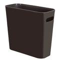 Youngever 1.5 Gallon Slim Trash Can, Re-usable 5.67L Plastic Garbage Container Bin, Small Trash Bin with Handles for Home Office, Living Room, Study Room, Kitchen, Bathroom