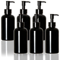 Youngever 6 Pack Plastic Pump Bottles 8 Ounce, Refillable Plastic Pump Bottles with Travel Lock