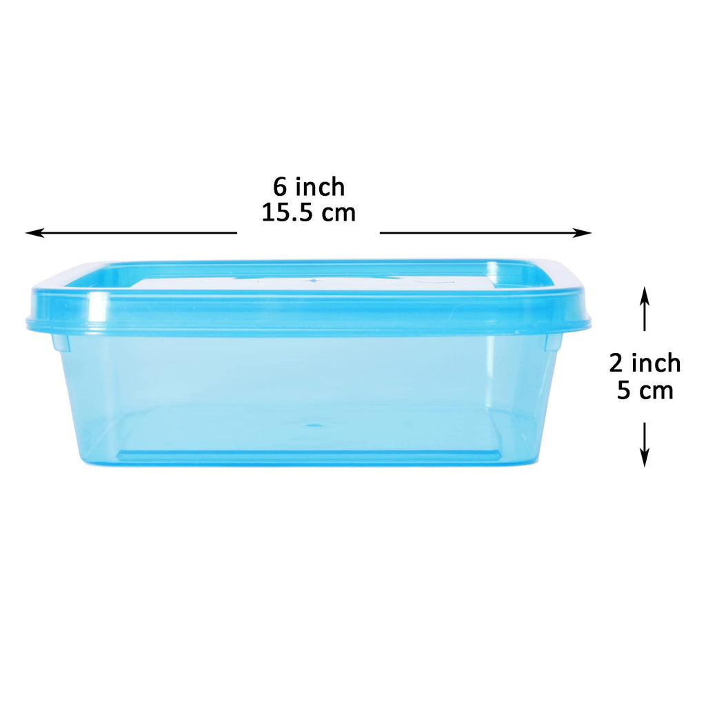 Youngever 3 Pack 20 Ounce Sandwich Containers for Lunch Box, Reusable Food Storage Containers, Meal Prep Containers, Single Sandwich