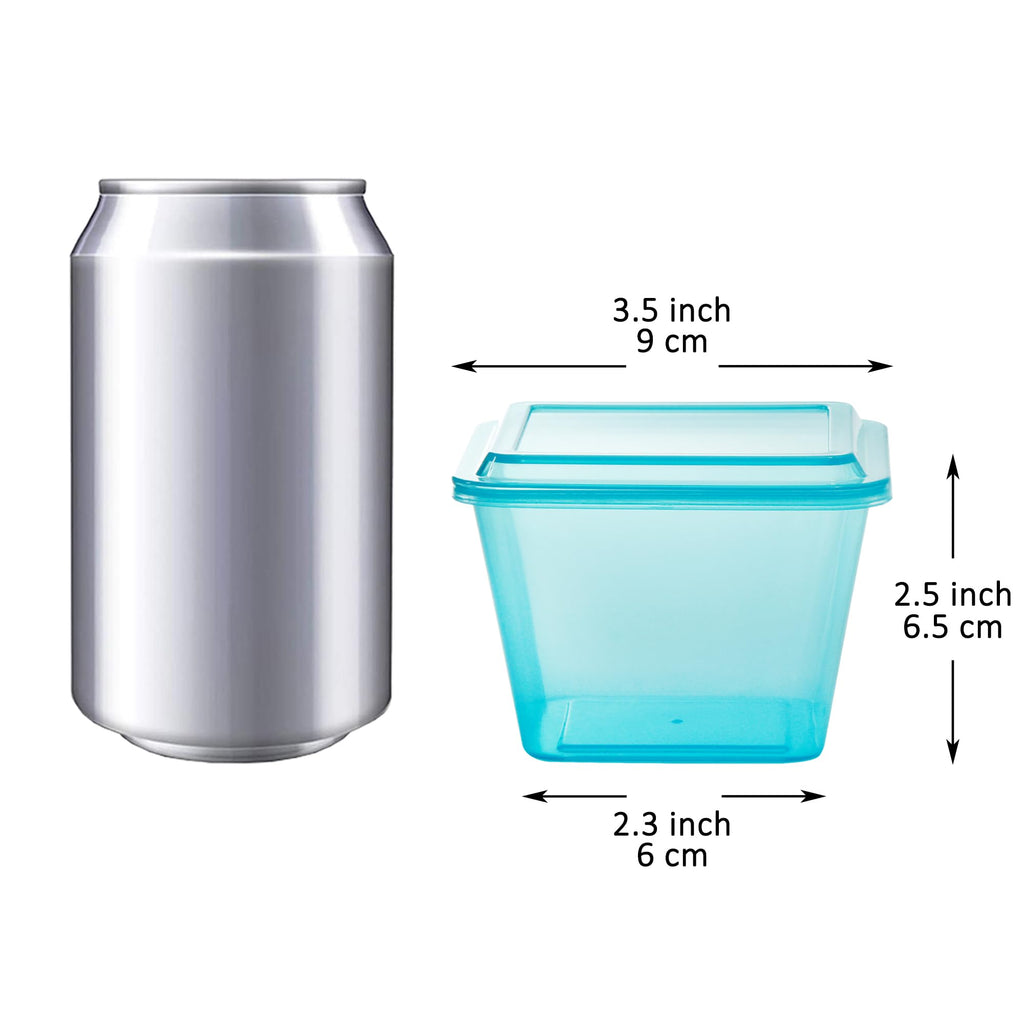 Youngever 7 Sets Plastic Parfait Cups, Reusable Plastic Dessert Cups with Lids and Inserts, Reusable Plastic Yogurt Cups with Inserts, Spill and Leak Proof