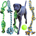 Youngever Dog Rope Toys, Puppy Chew Toys Dog Toys for Medium to Large Dogs