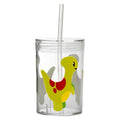 Youngever Tritan Kids Cup, Reusable 14 Ounce Tritan Water Cup with Lid and Straw, Unbreakable Kids Straw Cup