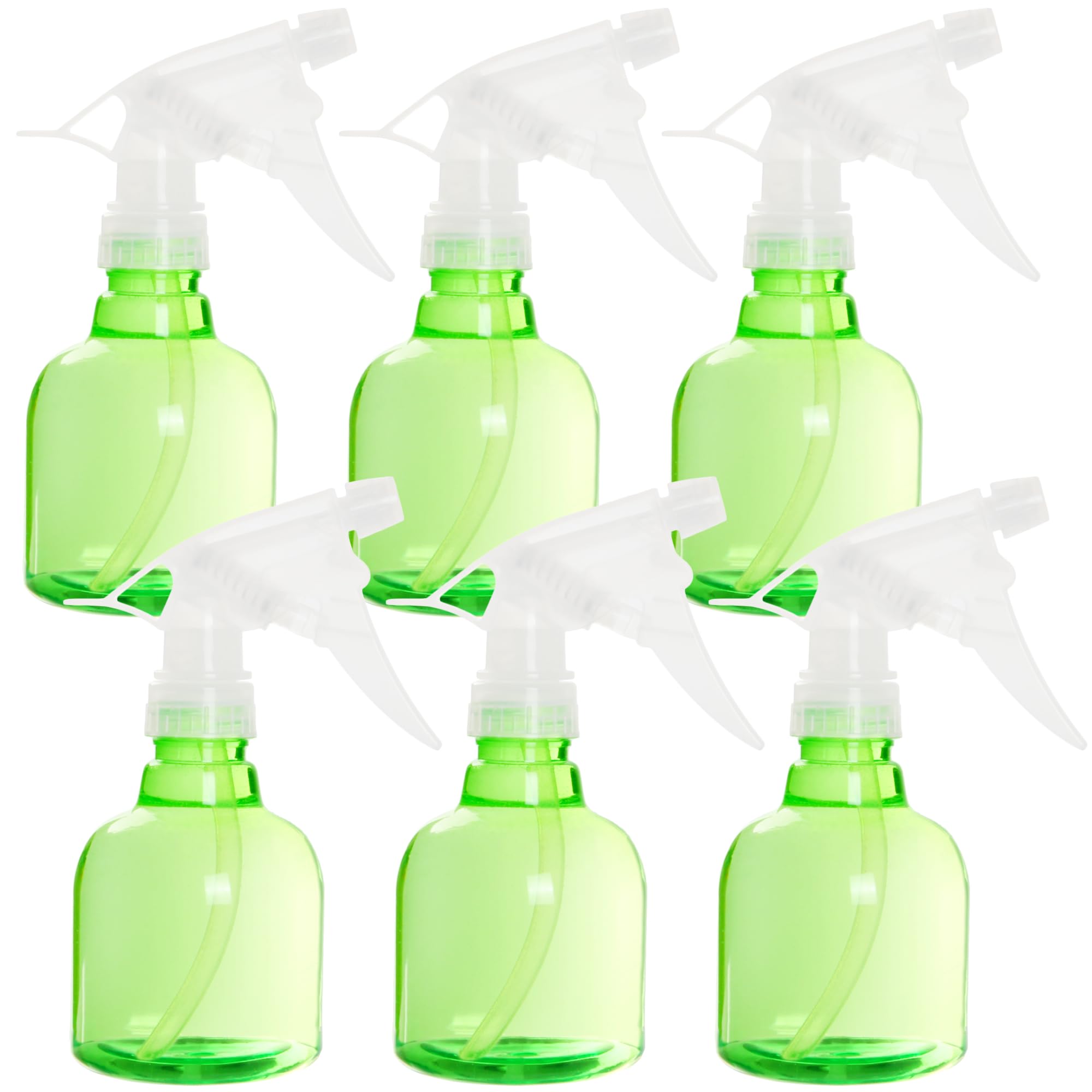Youngever 6 Pack 12 Ounce Empty Plastic Spray Bottles