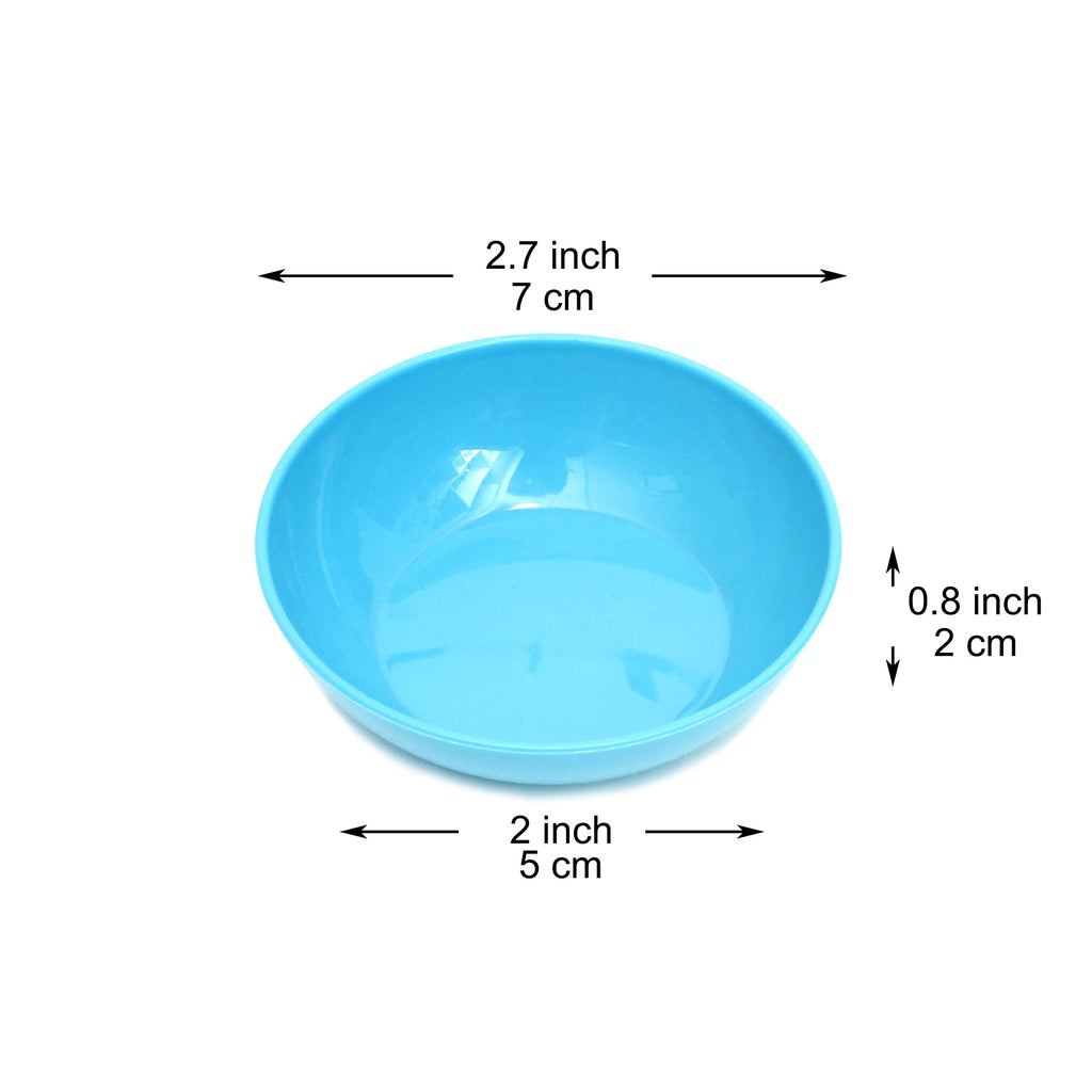 Youngever 9 Pack Plastic Sauce Dishes, Dipping Sauce Bowls, Plastic Dipping Containers