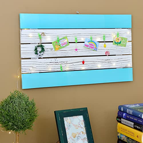 Youngever 52.5 ft Bulletin Board Borders Confetti Border for Classroom Decoration (Turquoise)