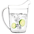 Youngever 75 Ounce Plastic Pitcher, Large Clear Water Jug