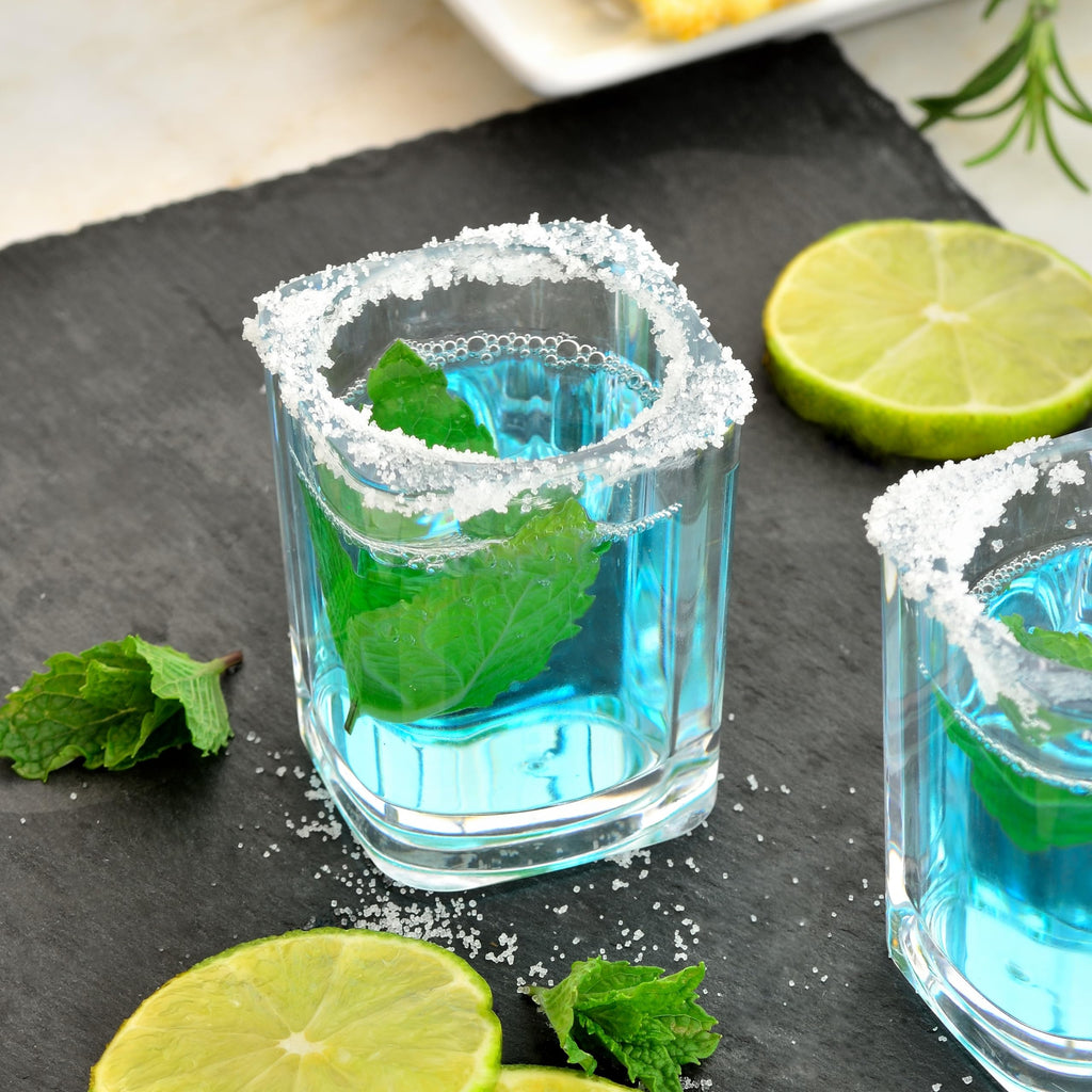 Youngever 6 Pack Plastic Shot Glass Set, Plastic Shot Cups, Clear Shot Glass