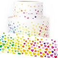 Youngever 52.5 ft Bulletin Board Borders for Classroom Decoration, Heart Design