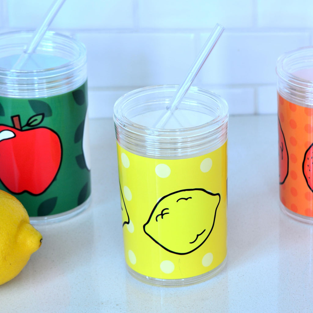 Youngever Kids Tritan Cup with Straws, Reusable 14 Ounce Toddler Cup with Lid and Straw, Unbreakable Kids Tritan Tumbler with Straw