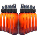 Youngever 10 Pack Refillable Travel Spray Bottles - 4 Ounce Plastic, Fine Mist Mini Bottles With Lids