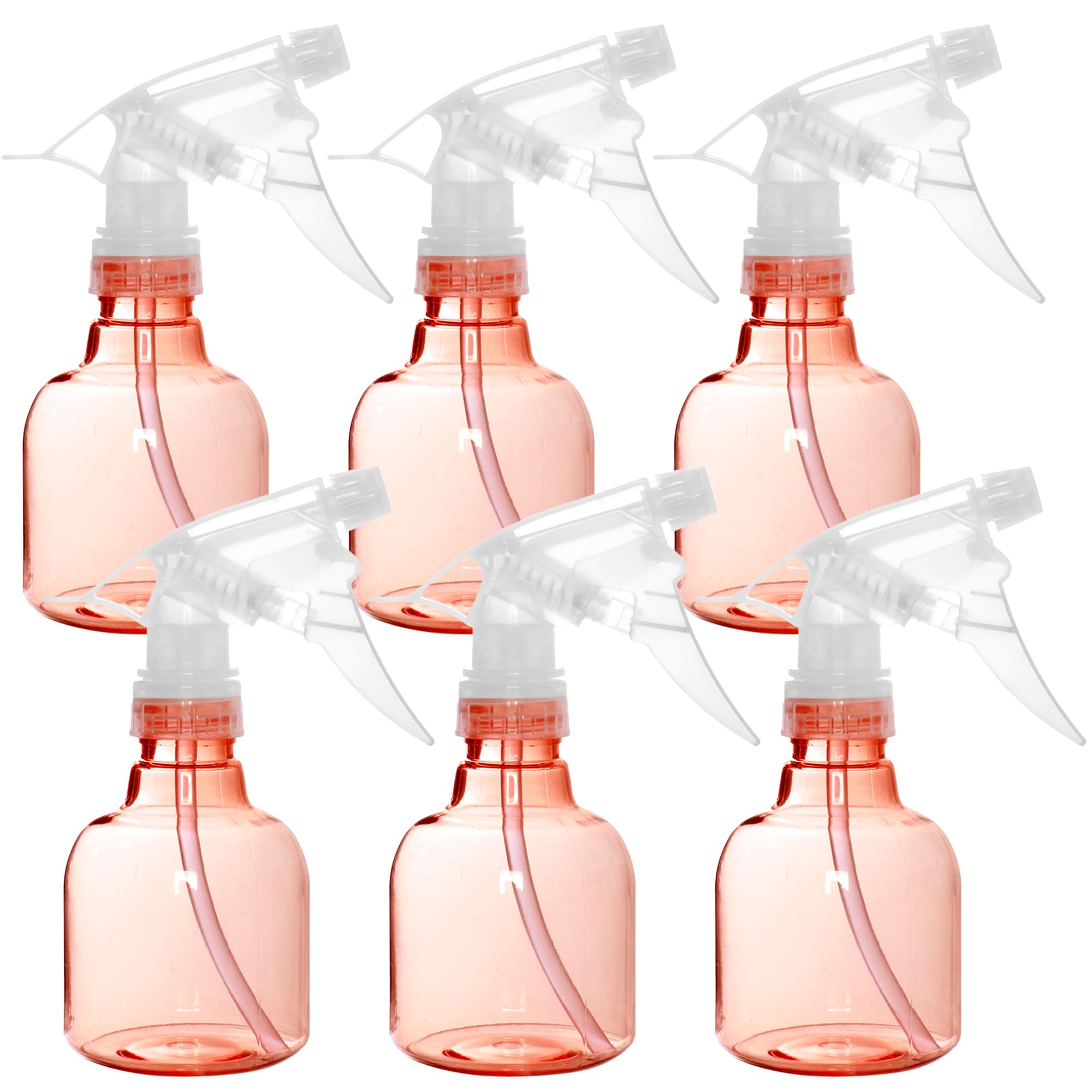 Youngever 6 Pack 8 Ounce Empty Plastic Spray Bottles