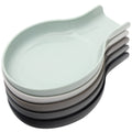 Youngever 5 Pack Plastic Spoon Rests, Kitchen Utensil Holders, Plastic Spoon Holders