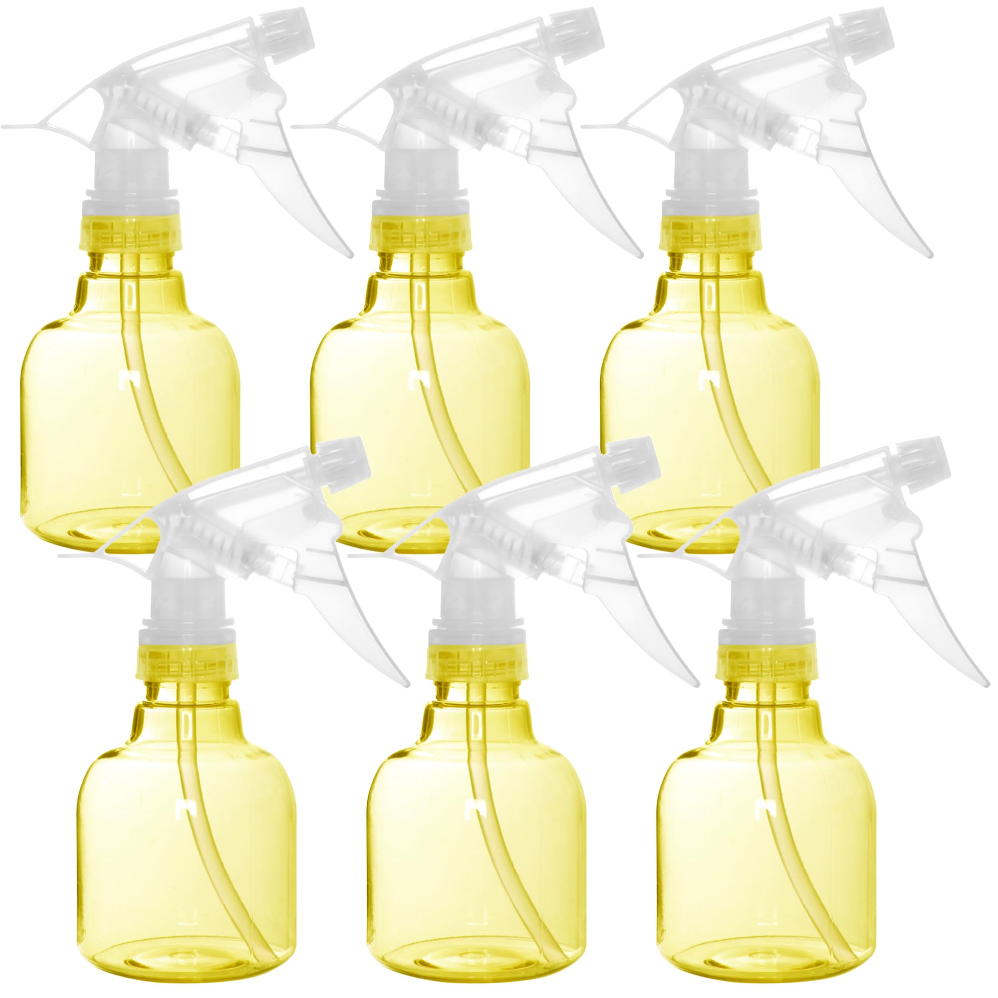 Youngever 6 Pack 8 Ounce Empty Plastic Spray Bottles