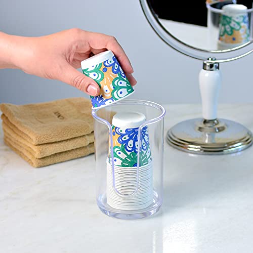 Youngever 2 Pack Plastic Disposable Paper Cup Dispenser, Plastic Dispenser Cup Holder