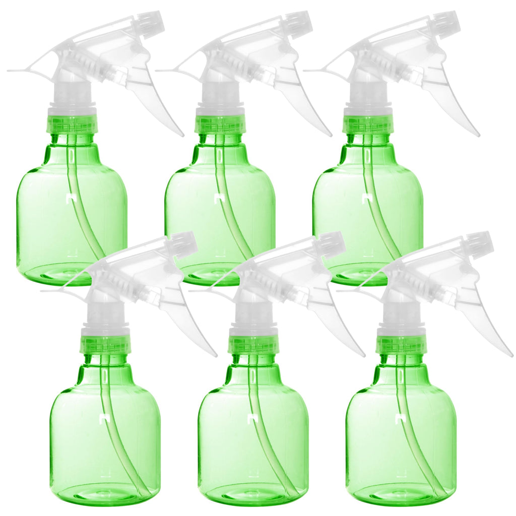 Youngever 6 Pack 8 Ounce Empty Plastic Spray Bottles
