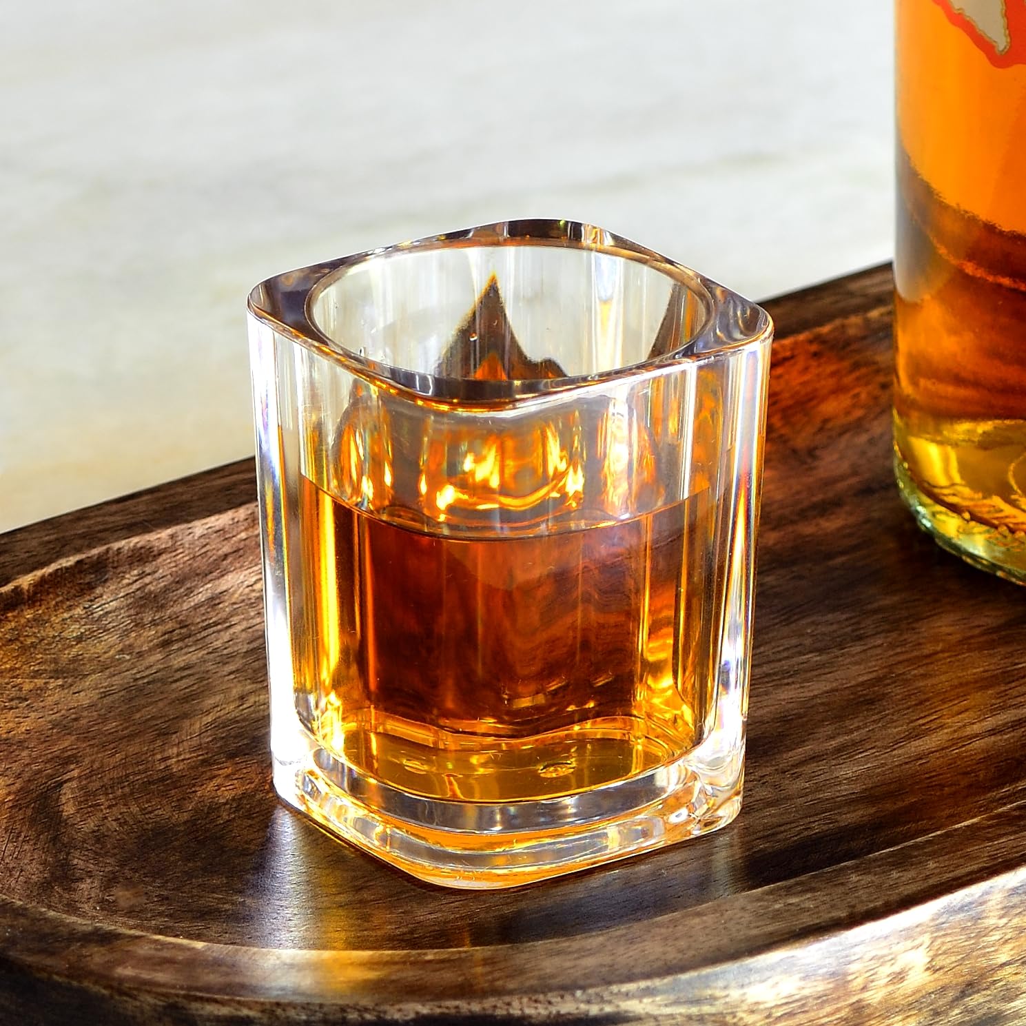 Youngever 6 Pack Plastic Shot Glass Set, Plastic Shot Cups, Clear Shot Glass